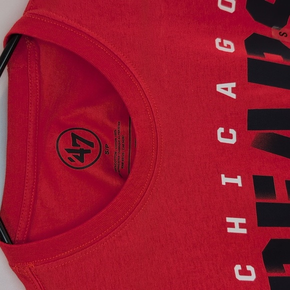 47 Chicago Bears Men's Orange T-Shirt - Picture 5 of 5